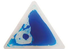 Triangle Sensory Liquid Floor Tiles - great for sensory zones! 6 pieces