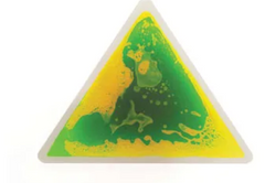 Triangle Sensory Liquid Floor Tiles - great for sensory zones! 6 pieces