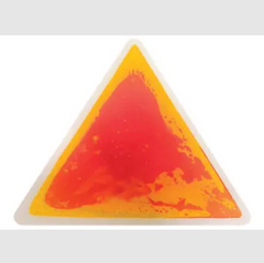 Triangle Sensory Liquid Floor Tiles - great for sensory zones! 6 pieces