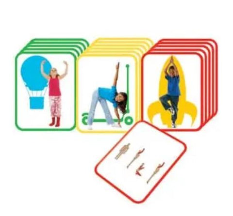 Set of Yoga cards