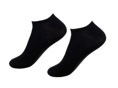 This is an image of a pair of Black Calmcare Sensory Ankle Socks