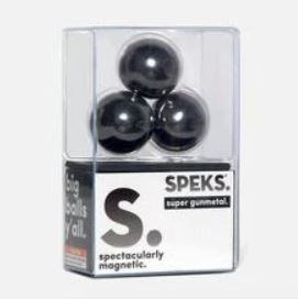 Calming Aids For Teens And Young Adults - Speks Super Balls - Magnetic Balls With Magnetic Base