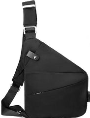 Ergonomic Crossbody Bag for Men and Women - Great for Wheelchair Users - Anti Theft. Black- Temp out of stock! of stock