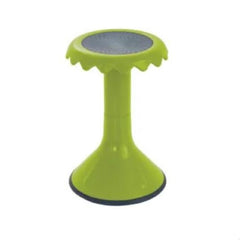 This is an image of the Lime Green Wriggle Flexi Stool by Ergerite.