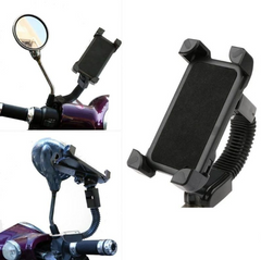 This is an image of a phone holder for Wheelchairs and Scooters.