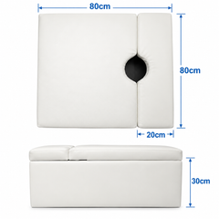 Vinyl podium for bubble tube with dimensions