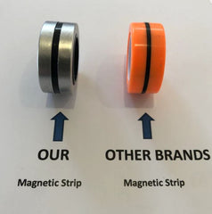 This is an image of genuine Kaiko Magnetic Fidget rings.