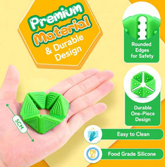 Textured Flip Cube Fidget Tool Set for quiet tactile sensory engagement specifications