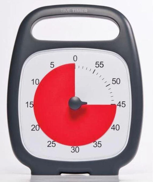 Time Timer PLUS Self-Regulating Time Tracker Clock For Home Learning!