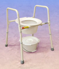 136kg Capacity Over-toilet aid -  Folding