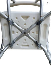 This is an image of the bottom of a Shower Chair.