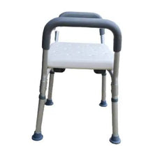 Shower Chair with Stool Back and Hand rest adjustable removable 