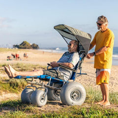 All Terrain Beach Wheelchairs - Canopy For SandCruiser And Sandpiper All Terrain Beach Wheelchair