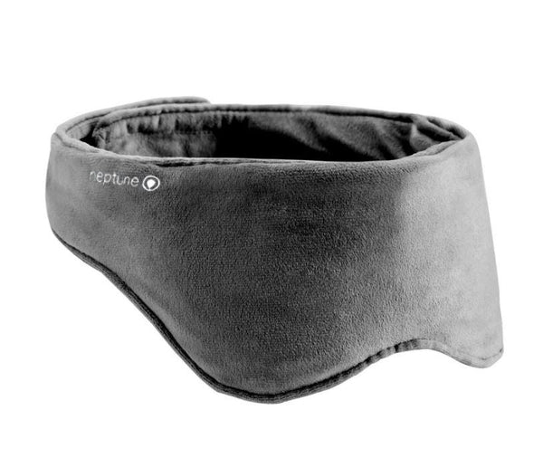 This is an image of a Grey Calming Weighted Eye Mask. 