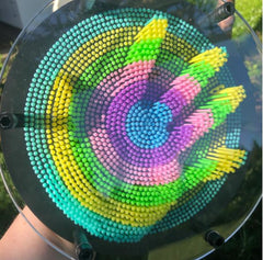 Calming Aids For Teens And Young Adults - Large Rainbow Pin Art