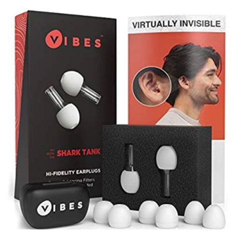 Calming Aids For Teens And Young Adults - VIBES Hi-Fidelity Reusable Noise Reduction Ear Buds