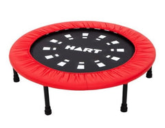 This is an image of a Mini Trampoline with a red skirt