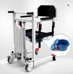 Handling & Transfers - NDIS Approved - Electric Shower Transfer Commode Chair Water Proof With Remote Height Adjustment