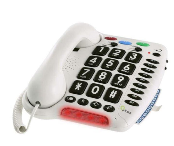 Independent Home Living Aids - Amplified Big Button Phone - CARE100 By Oricom