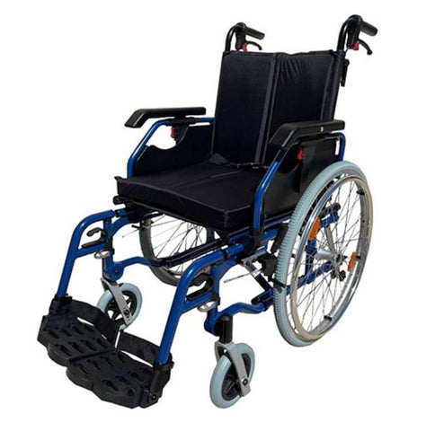 Manual Wheelchairs - G4 Plus Wheelchair S/P 46cm Seat Blue